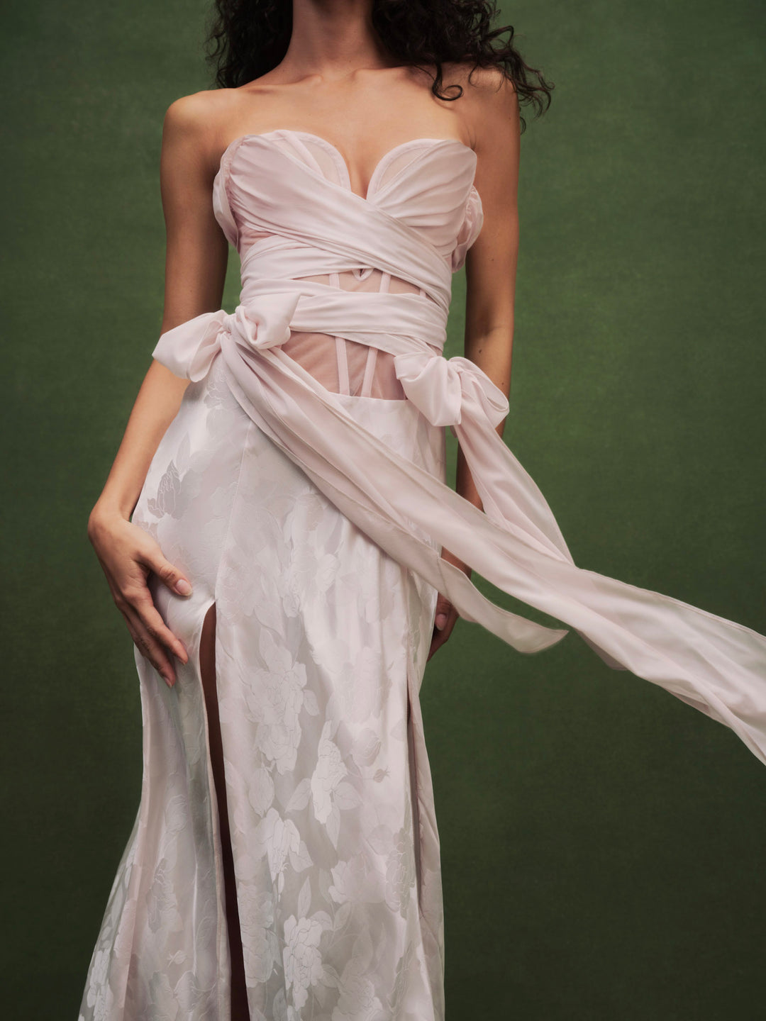 Aurora Gown - Petal Pink | For Love and Lemons