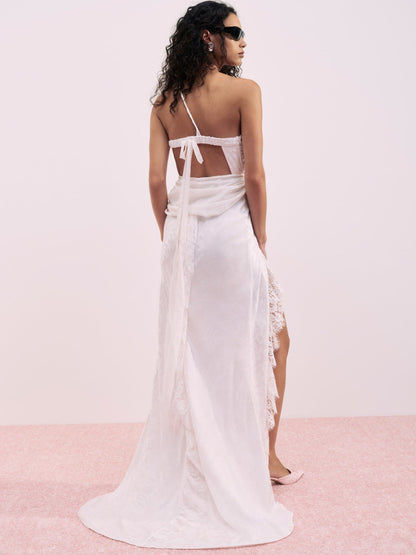 Bellany Gown - Petal Pink | For Love and Lemons