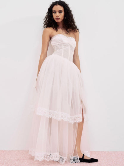 Sabrina Gown - Petal Pink | For Love and Lemons
