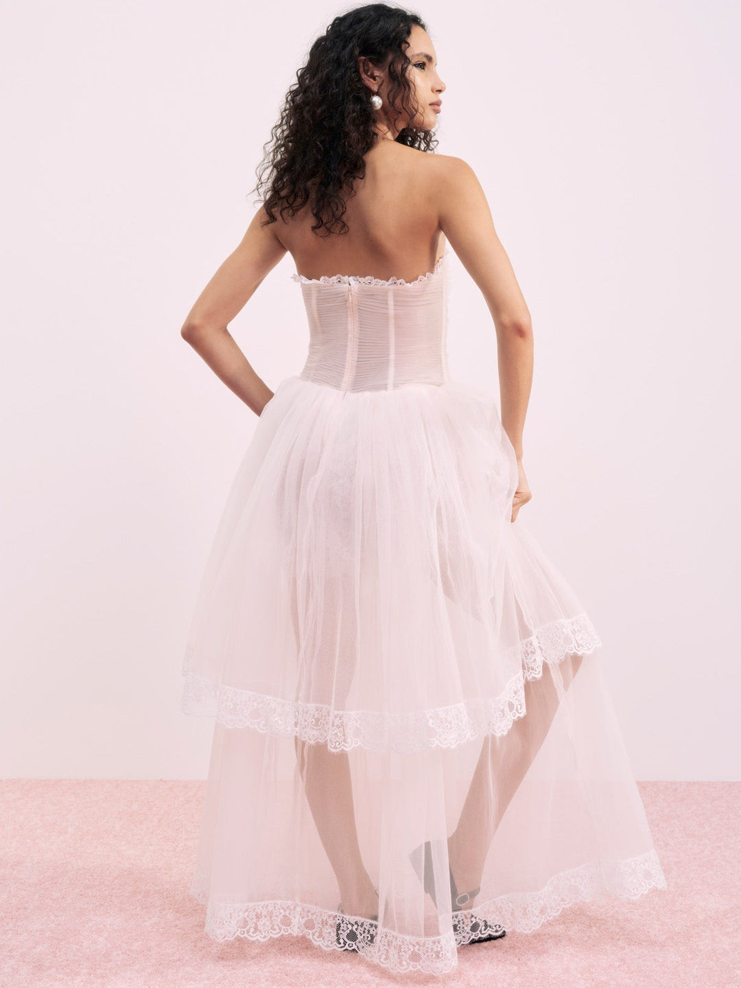 Sabrina Gown - Petal Pink | For Love and Lemons