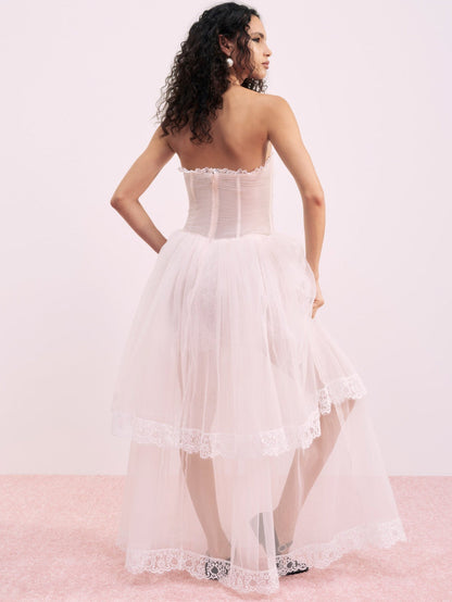 Sabrina Gown - Petal Pink | For Love and Lemons