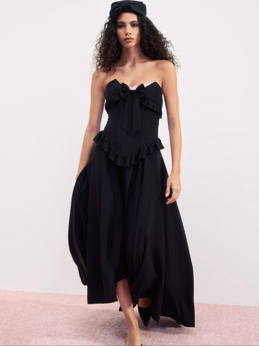 Harmony Maxi Dress - Black | For Love and Lemons