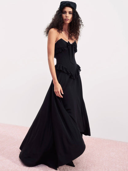 Harmony Maxi Dress - Black | For Love and Lemons