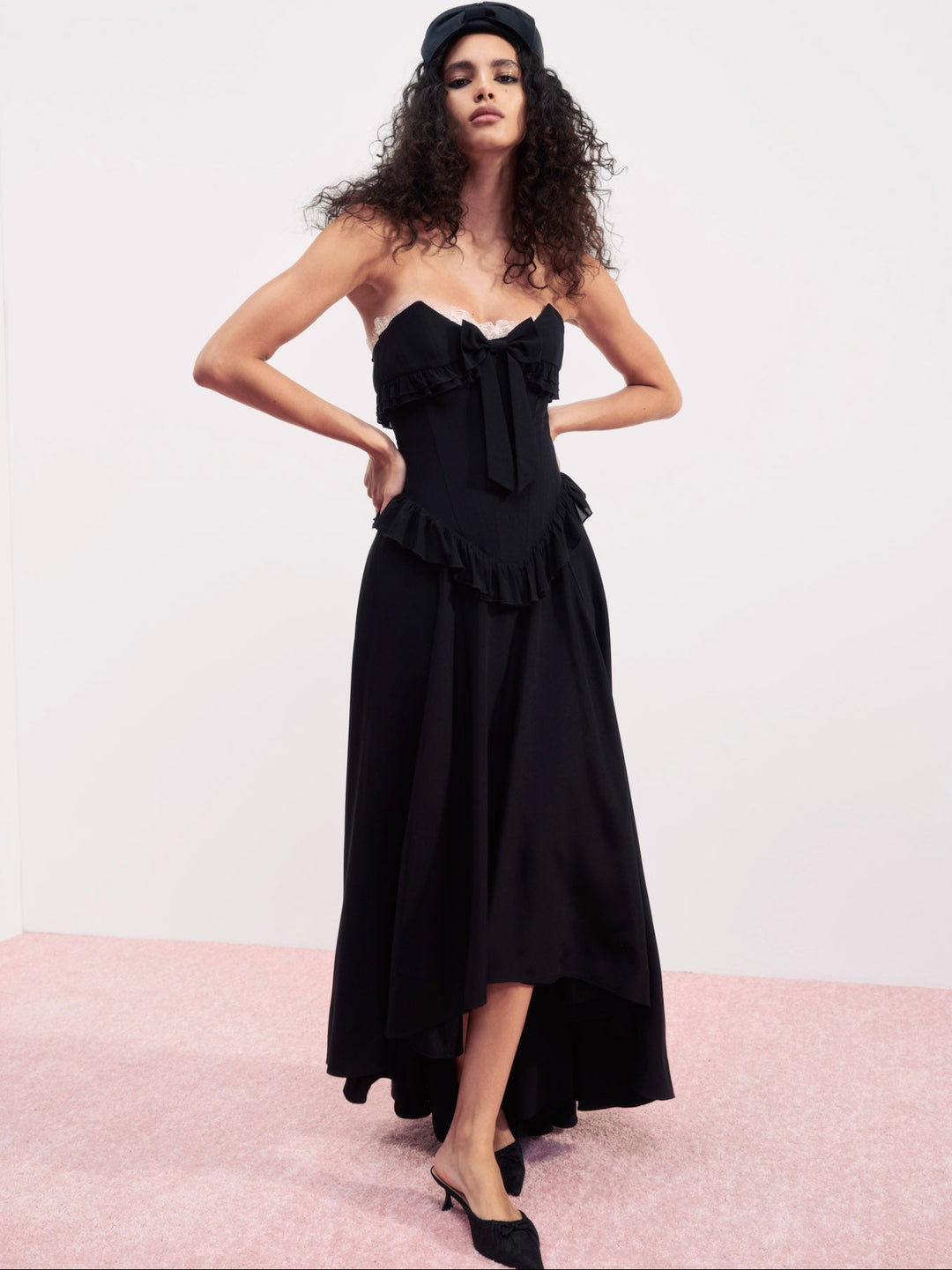 Harmony Maxi Dress - Black | For Love and Lemons