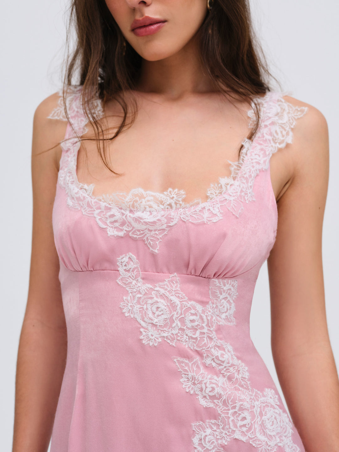 Clemence Maxi Dress - Pink | For Love and Lemons