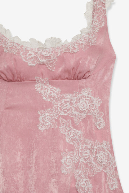 Clemence Maxi Dress - Pink | For Love and Lemons