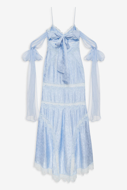 Rita Lace Gown - Blue | For Love and Lemons