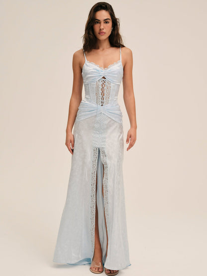 Ophelia Gown - Blue | For Love and Lemons