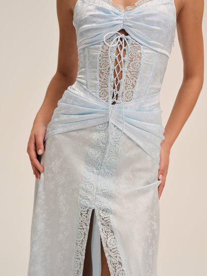 Ophelia Gown - Blue | For Love and Lemons