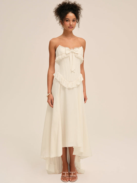 Harmony Maxi Dress - Ivory | For Love and Lemons
