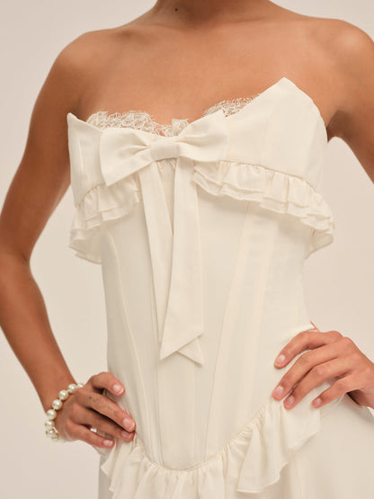 Harmony Maxi Dress - Ivory | For Love and Lemons