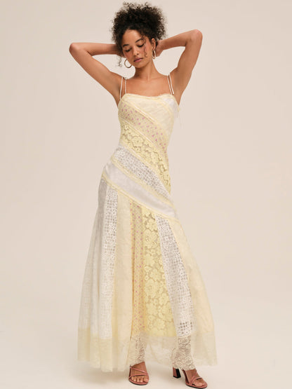 Abigail Maxi Dress - Yellow | For Love and Lemons