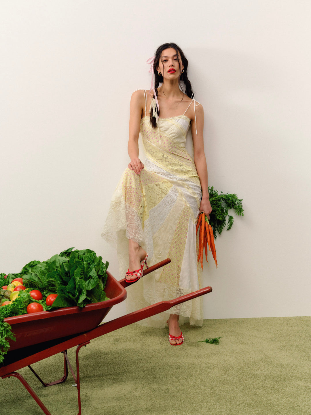 Abigail Maxi Dress - Yellow | For Love and Lemons