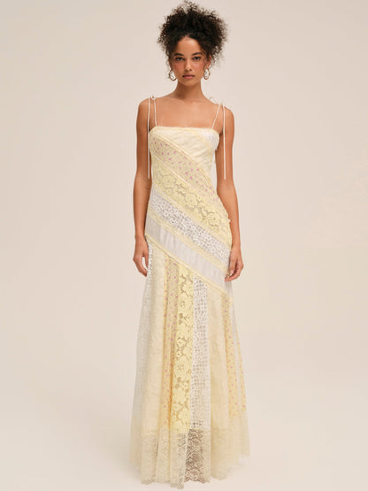 Abigail Maxi Dress - Yellow | For Love and Lemons
