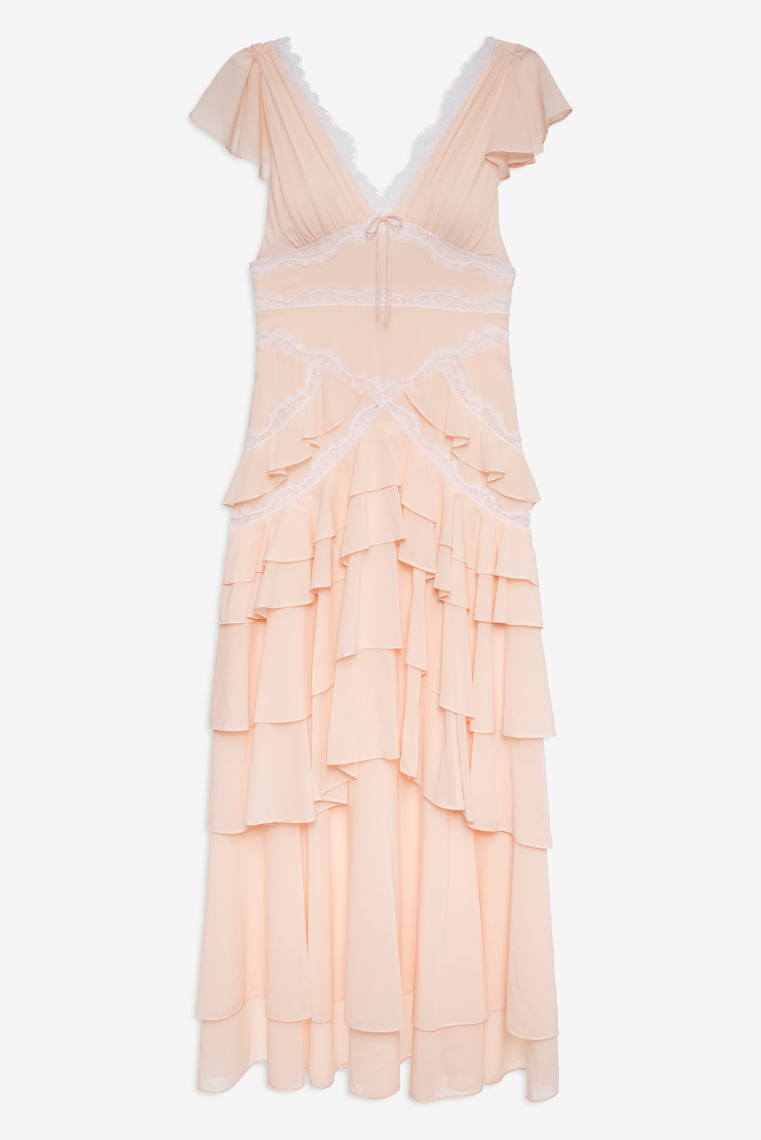 Adriana Gown - Peach | For Love and Lemons