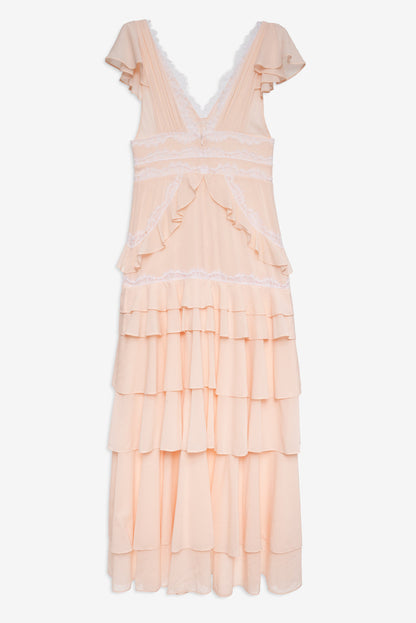 Adriana Gown - Peach | For Love and Lemons