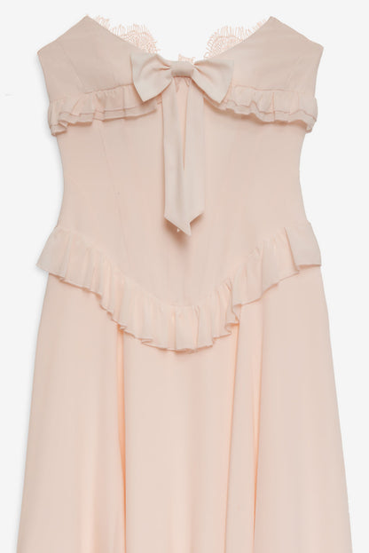 Harmony Maxi Dress - Peach | For Love and Lemons