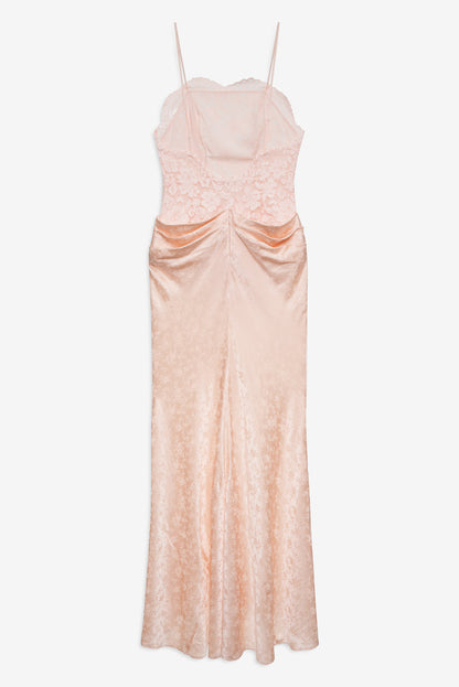 Karissa Gown - Peach | For Love and Lemons