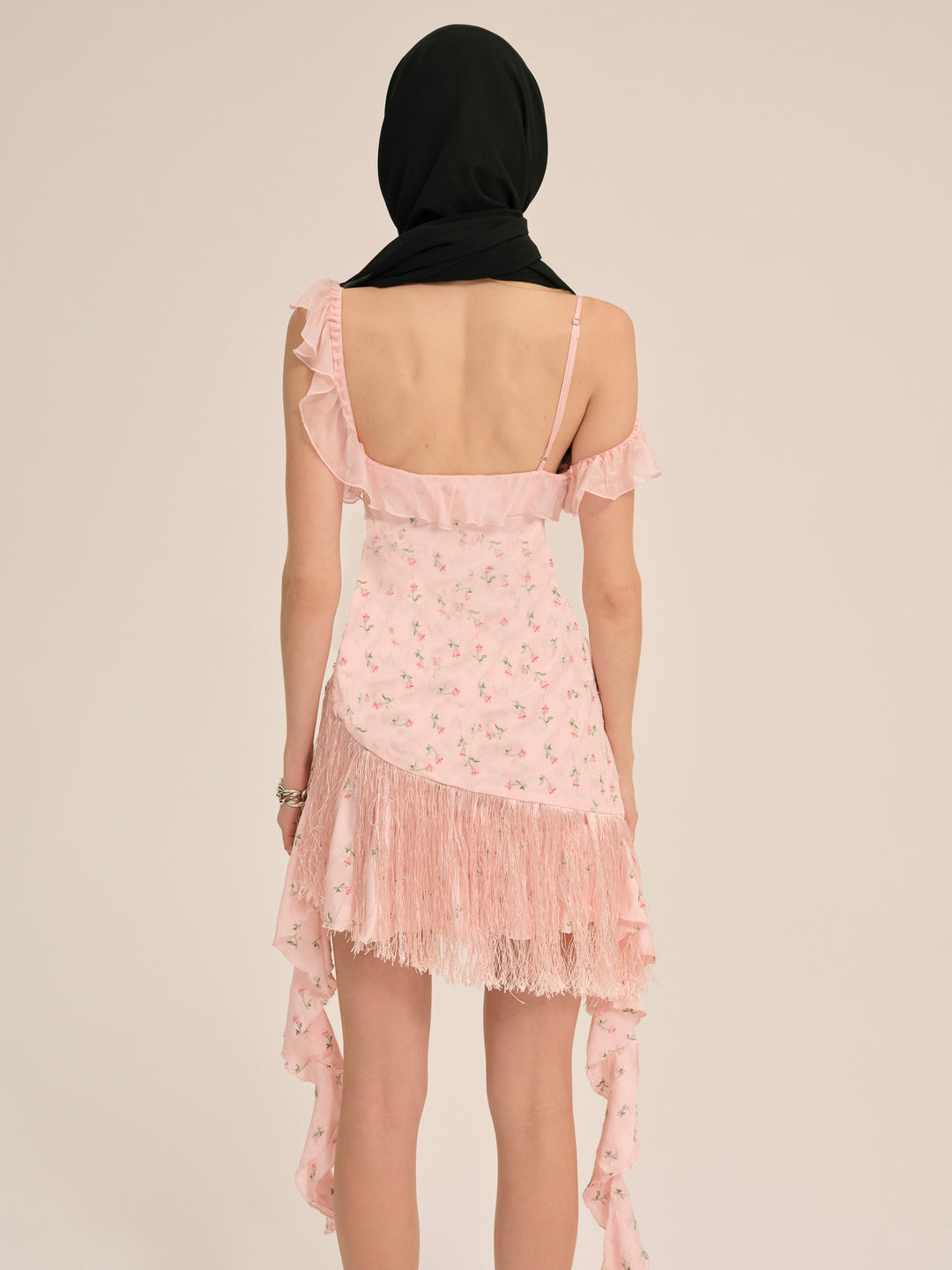 Raspberry Rose Mini Dress - Pink | For Love and Lemons