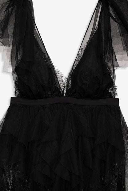 Maxine Gown - Black | For Love and Lemons