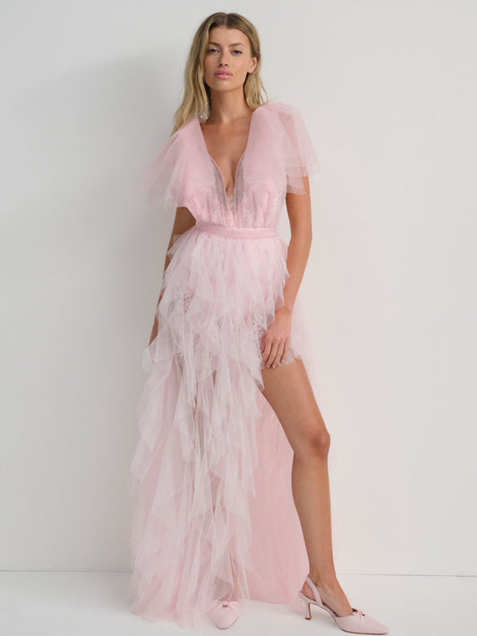 Maxine Gown - Pink | For Love and Lemons