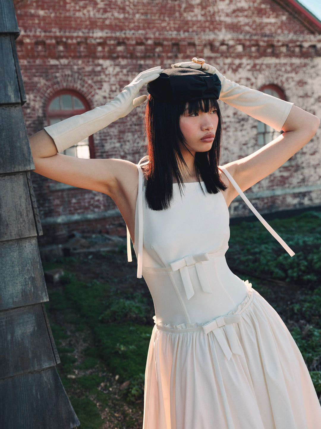 Mollie Midi Dress - Cream | For Love and Lemons