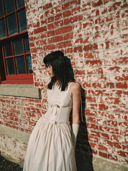 Mollie Midi Dress - Cream | For Love and Lemons