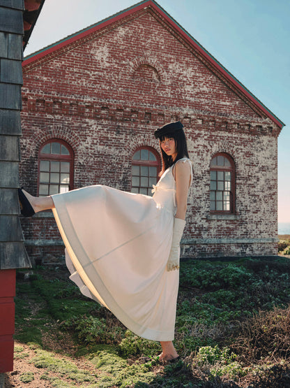 Mollie Midi Dress - Cream | For Love and Lemons