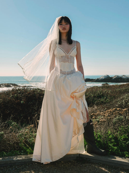 Mollie Gown - Cream | For Love and Lemons
