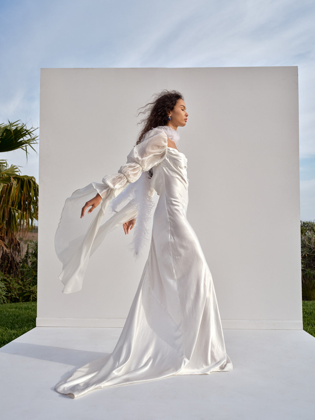 Willow Bridal Gown - White | For Love and Lemons