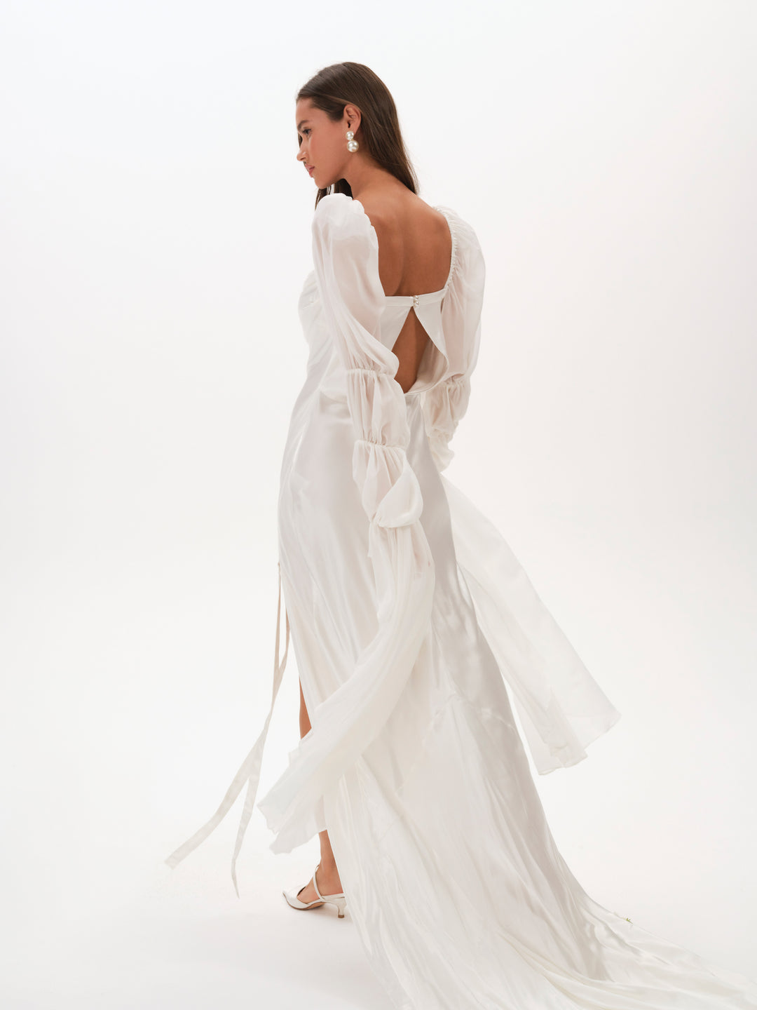 Willow Bridal Gown - White | For Love and Lemons