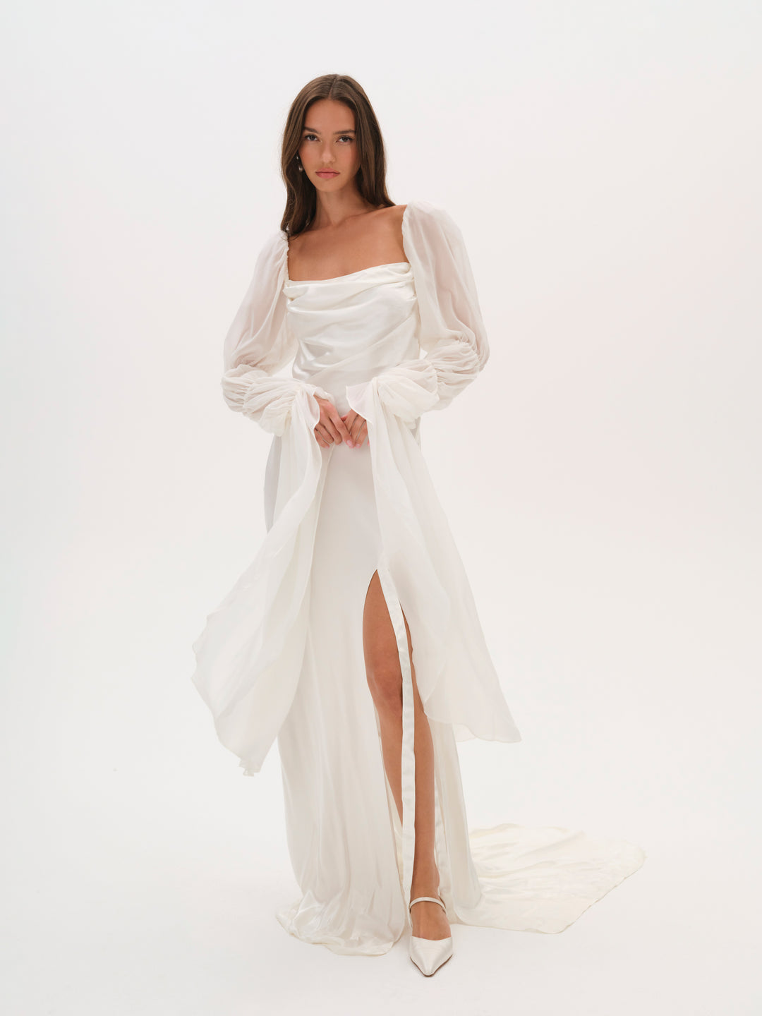 Willow Bridal Gown - White | For Love and Lemons