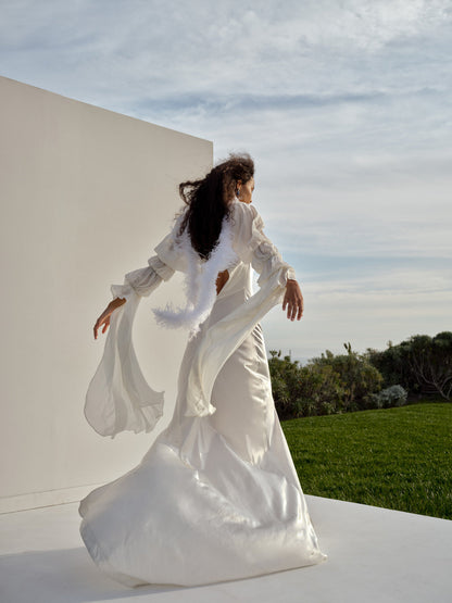 Willow Bridal Gown - White | For Love and Lemons