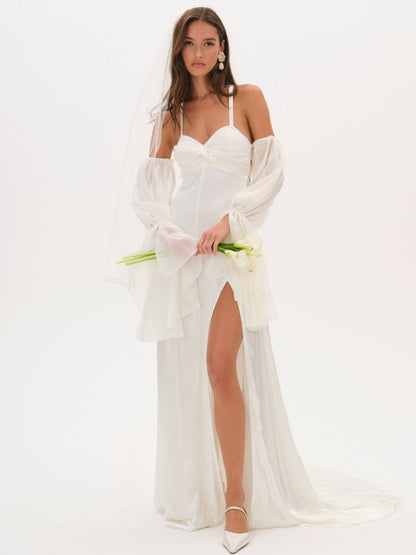 Esme Bridal Gown - White | For Love and Lemons