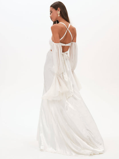 Esme Bridal Gown - White | For Love and Lemons