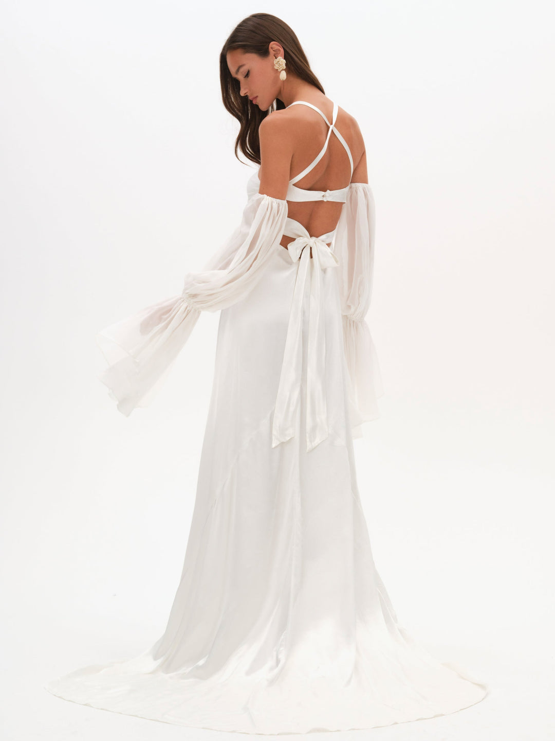 Esme Bridal Gown - White | For Love and Lemons