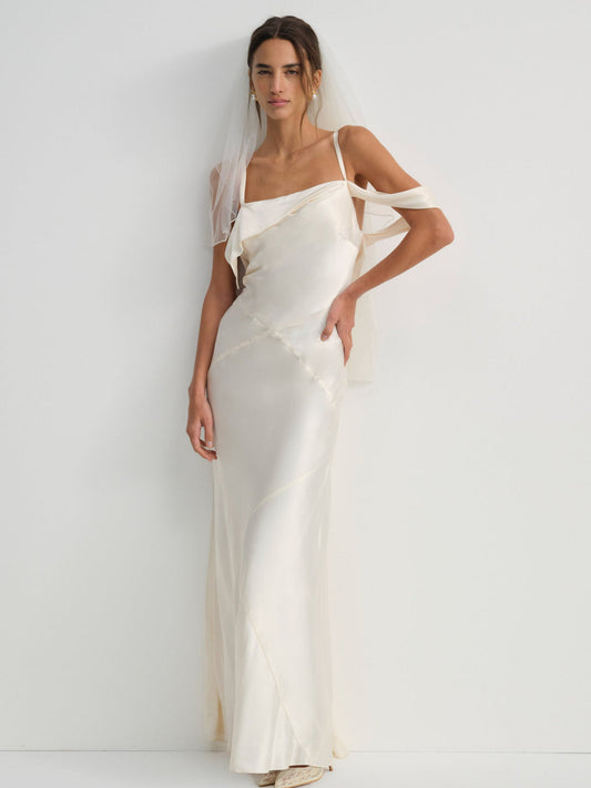 Jewel Maxi Dress - Ivory | For Love and Lemons