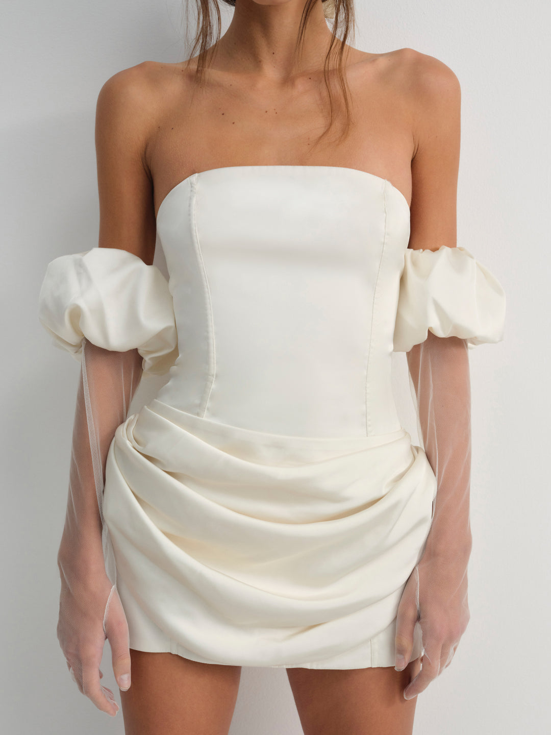 Serena Mini Dress - Cream | For Love and Lemons
