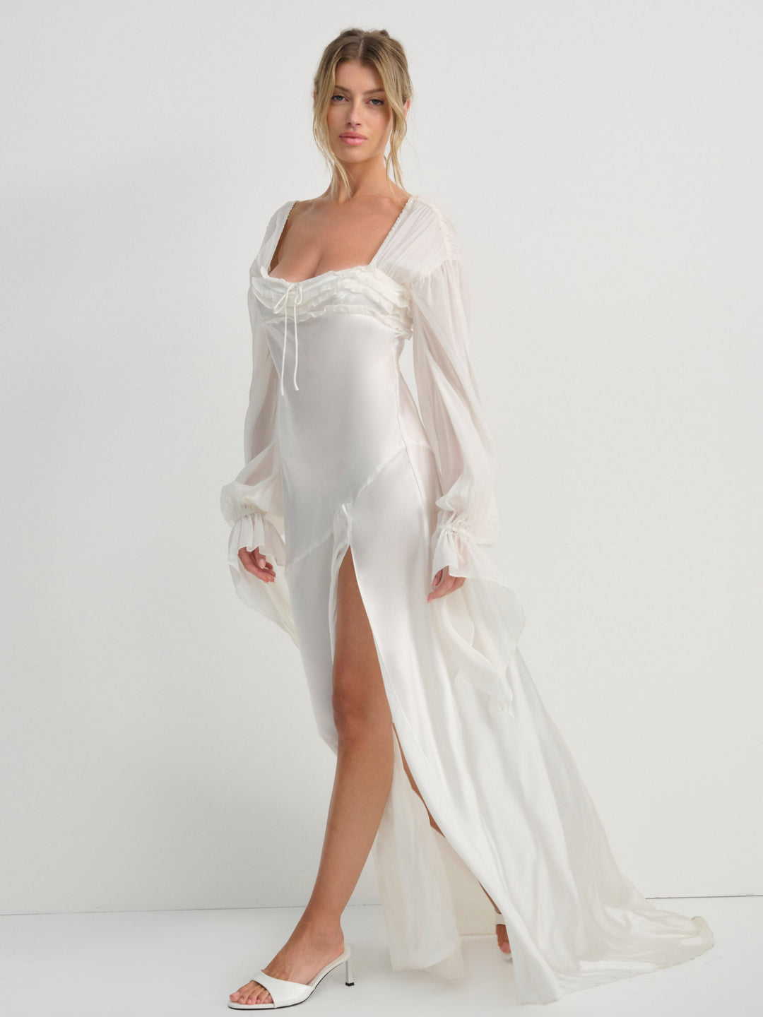 Evy Gown - White | For Love and Lemons