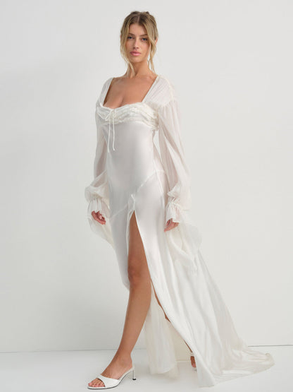 Evy Gown - White | For Love and Lemons