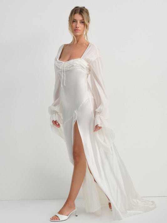 Evy Gown - White | For Love and Lemons