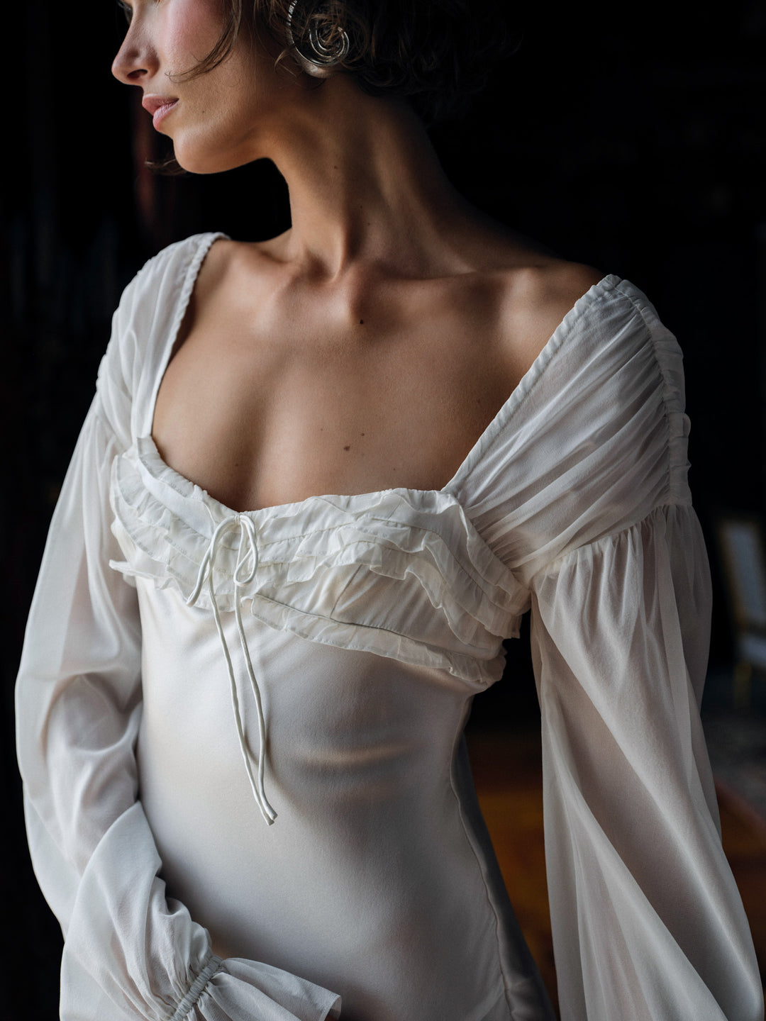Evy Gown - White | For Love and Lemons