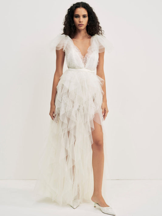 Maxine Gown - White | For Love and Lemons