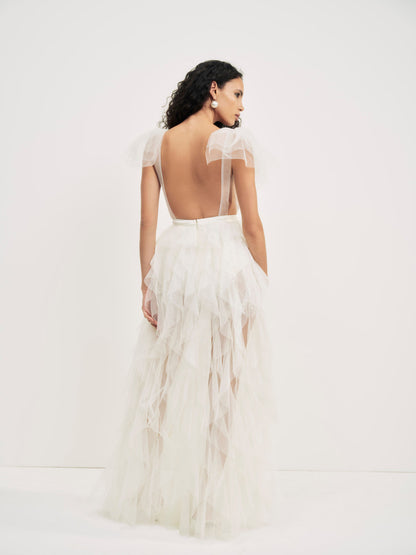Maxine Gown - White | For Love and Lemons