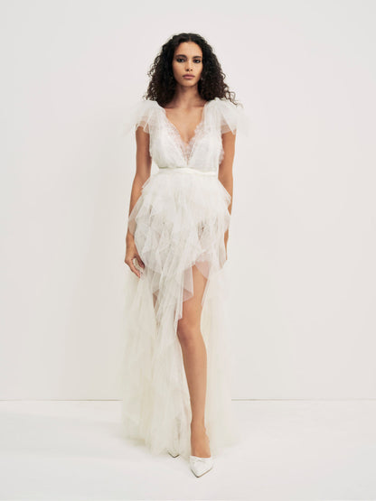 Maxine Gown - White | For Love and Lemons