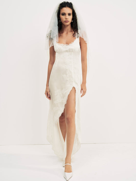 Clemence Maxi Dress - Cream | For Love and Lemons