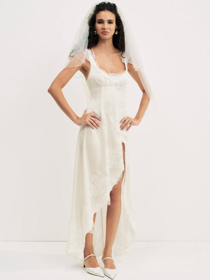 Clemence Maxi Dress - Cream | For Love and Lemons