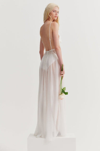 Chiara Bridal Gown - White | For Love and Lemons