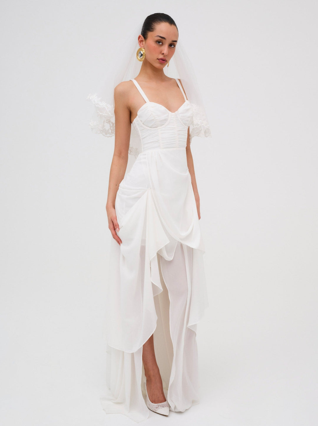 June Maxi Dress - White | For Love and Lemons