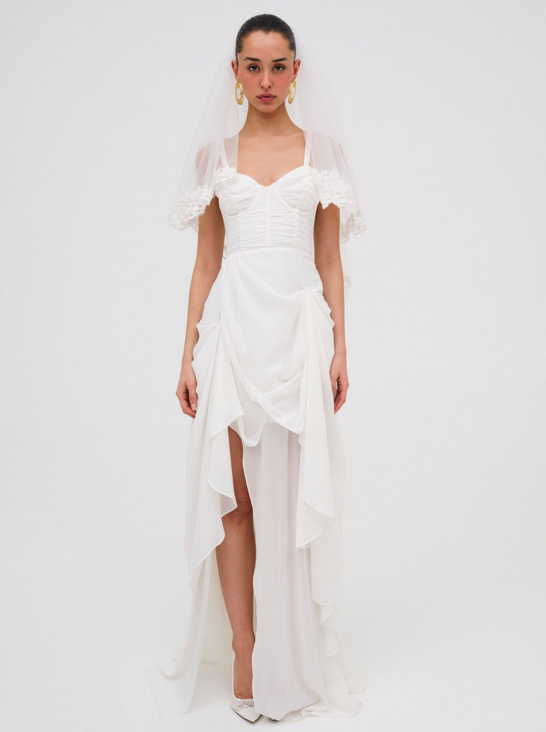 June Maxi Dress - White | For Love and Lemons